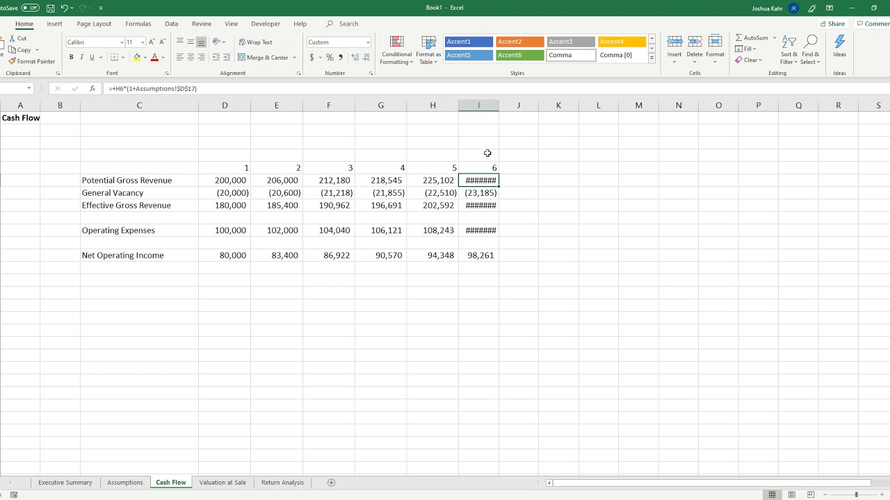 Build a Real Estate Financial Model, Part 1: Basic Cash Flow