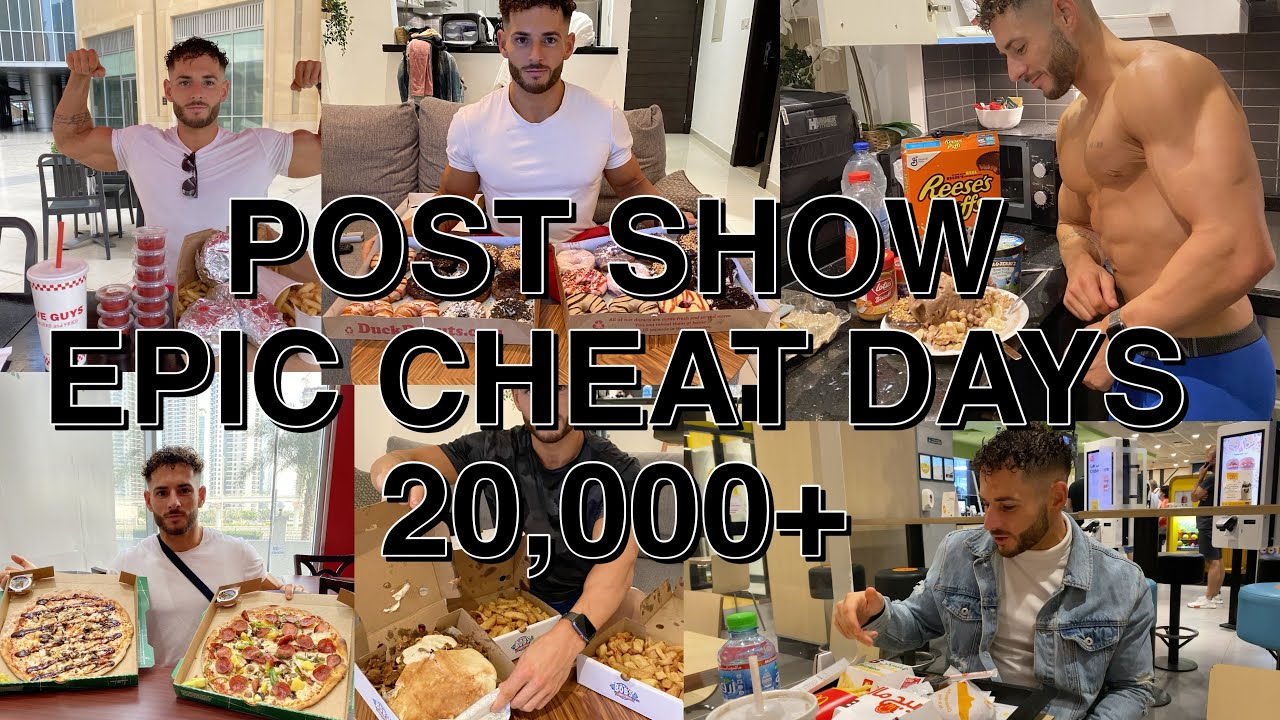 EPIC CHEAT DAY! Post Bodybuilding Contest | GAINED 10+lbs FAT???