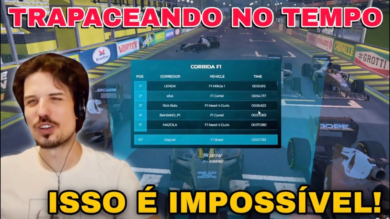 PODEROSO BAGUAL PEGOU NO FLAGRA TRÊS FAMÍLIAS TRAPACEANDO NA FÓRMULA 1 NA CAPITAL!