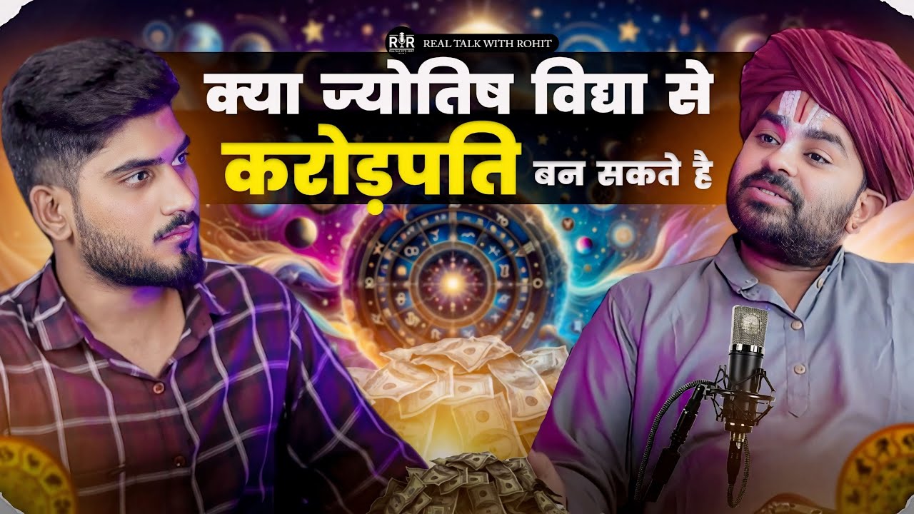 क्या ज्योतिष विद्या से करोड़पति बन सकते है ॥ Podcast With Astrologer ॥ Rohit Podcast