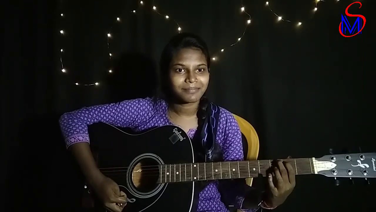 (Part 8)Finger style with a song(Mon kyamoner jonmodin) | For beginners | Ms Academy