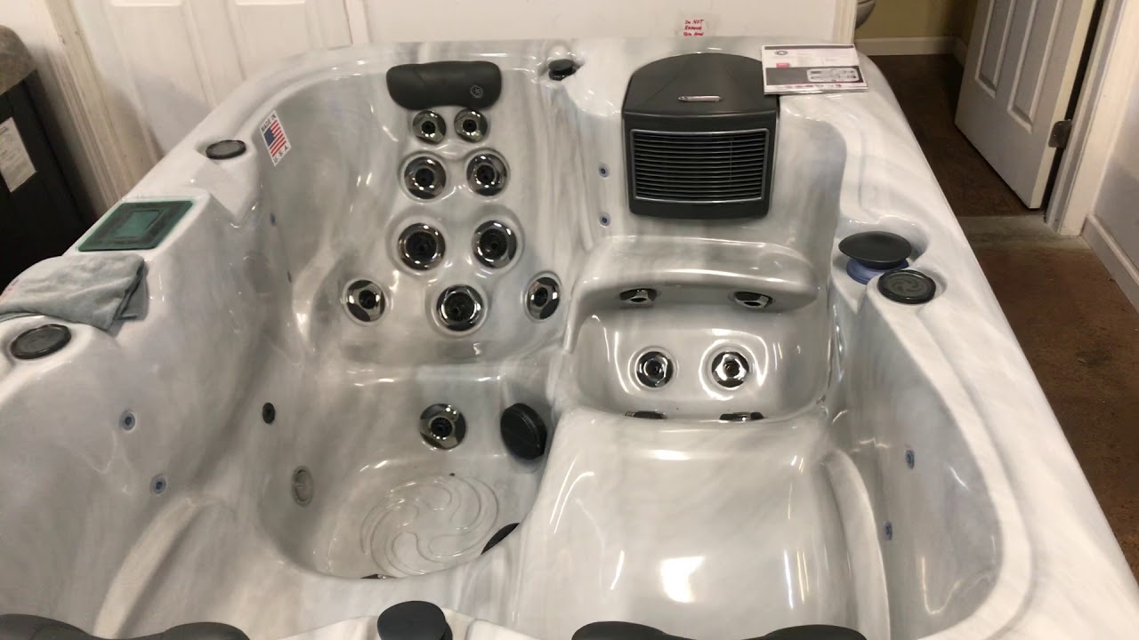 American Whirlpool model 451 64” x 81”- 31” deep 2-3 person, physician designed therapy foot jets