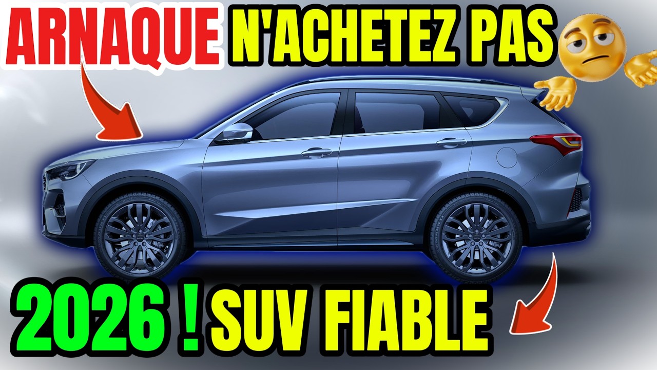 7 pires SUV n'achetez pas et 8 SUV ULTRA Fiables pour 2026