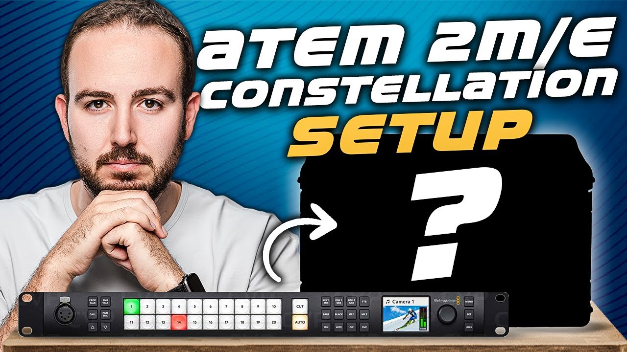 Учебное пособие по созвездию ATEM 2M/E | Настройка коммутатора прямых трансляций