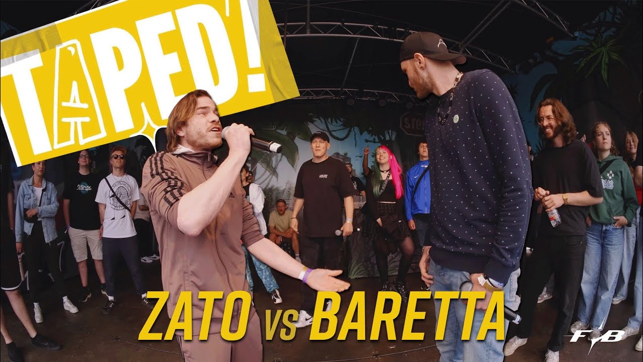 ZATO vs. BARETTA | RAP BATTLE | FOB