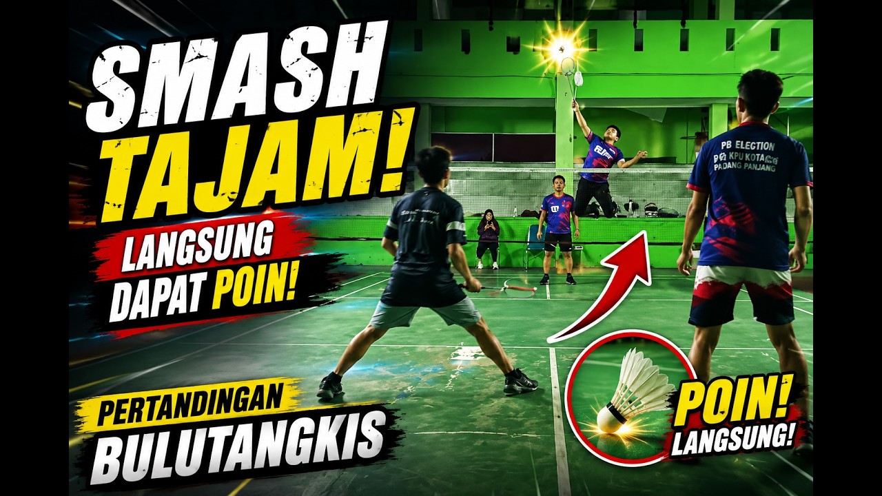Badminton Showdown PB Election KPU Padang Panjang