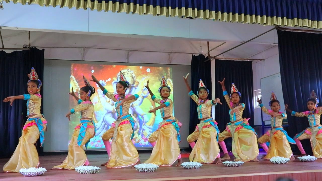 Pooja Dance (Ganapathi Act) | Gankanda Newcomers Welcoming 2020 | Grade 6