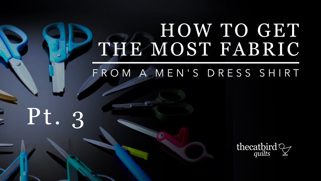 How To Break Down a Men's Dress Shirt, Pt. 3- Sleeves and Cuffs