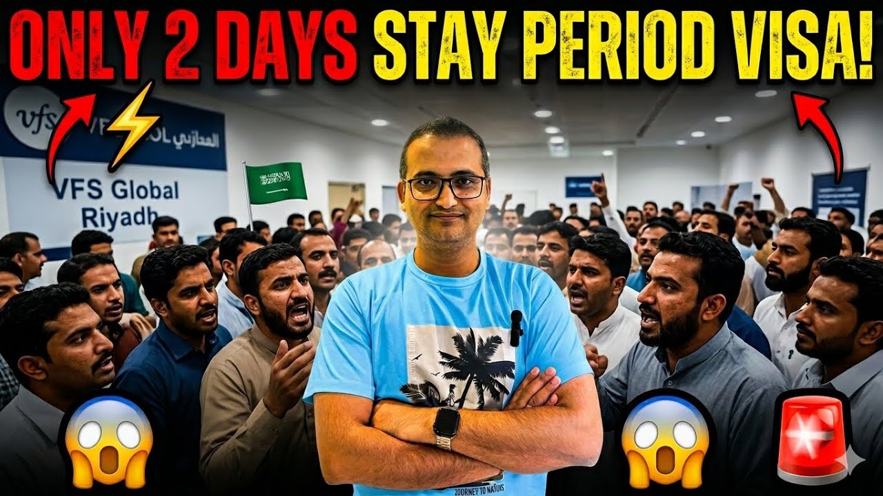 😱  2 Days Stay Saudi Visa issued  || Saudi ka 2 days visa कभी देखा है 😱?