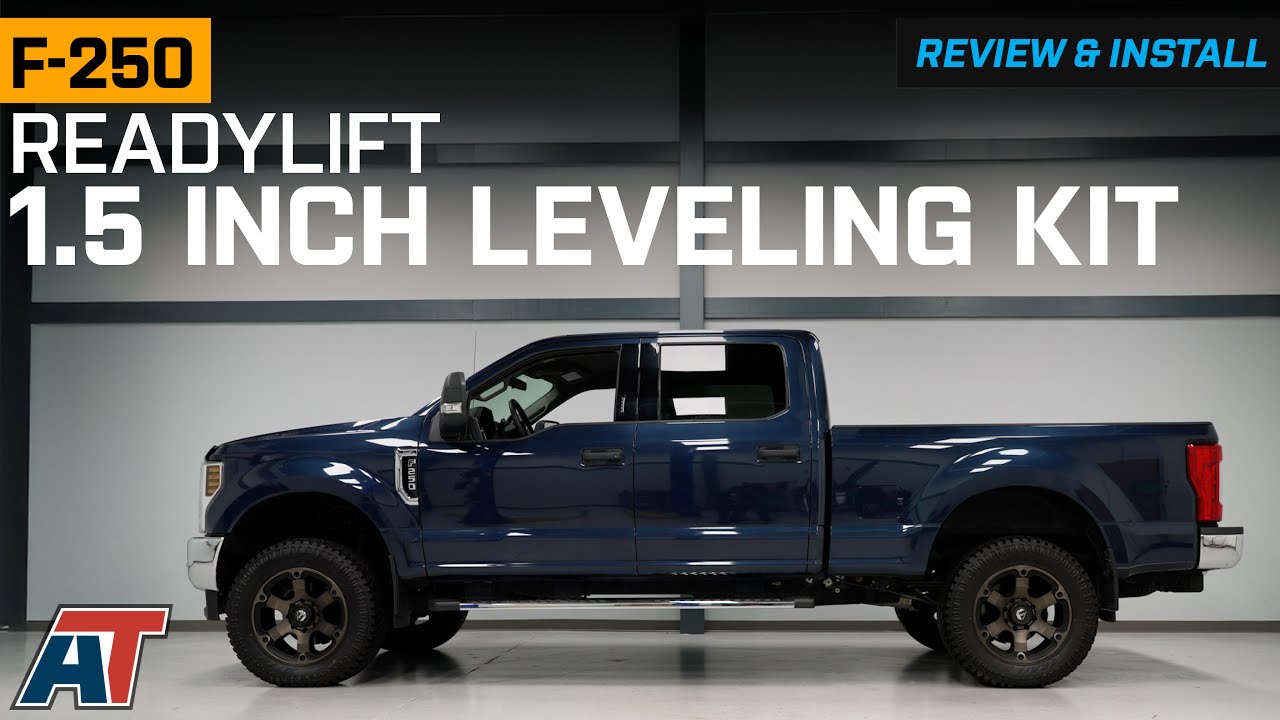 2011-2025 4WD F-250 ReadyLIFT 1.50-Inch Front Leveling Kit Review & Install