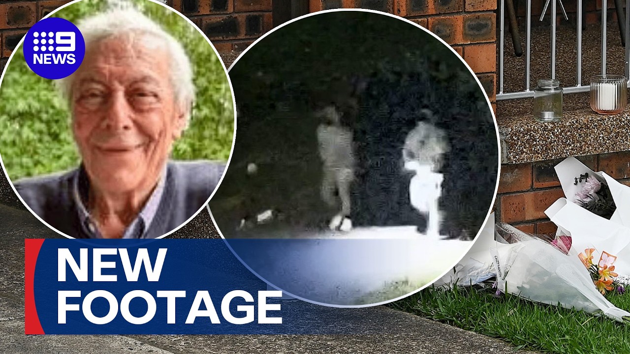 New footage prompts hunt for more men connected to alleged kidnap-murder | 9 News Australia