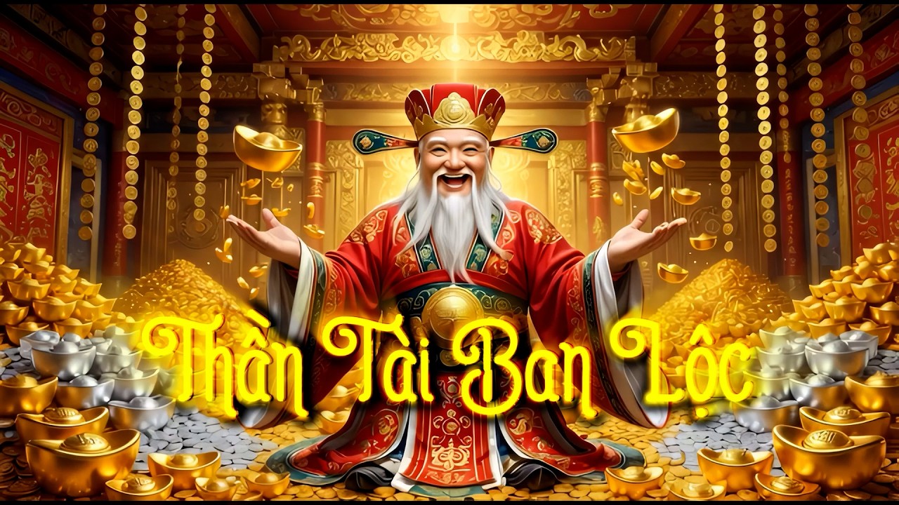 NHẠC TẾT THẦN TÀI - Thần Tài Ban Lộc - MỞ RỘNG NĂNG LƯỢNG NHIỆM MẦU GIÀU CÓ DÀNH CHO BẠN