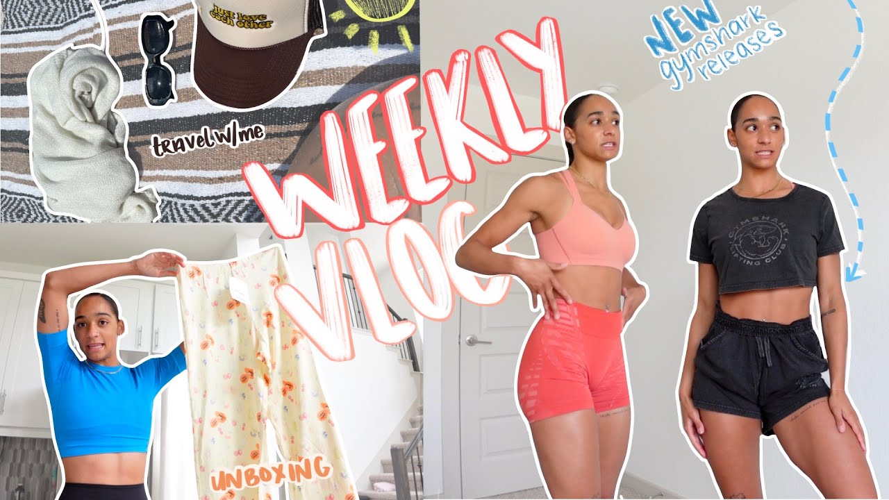 WEEKLY VLOG | Visiting Florida, *New Gymshark releases Try-On, Errands, Moving chores, Birth control