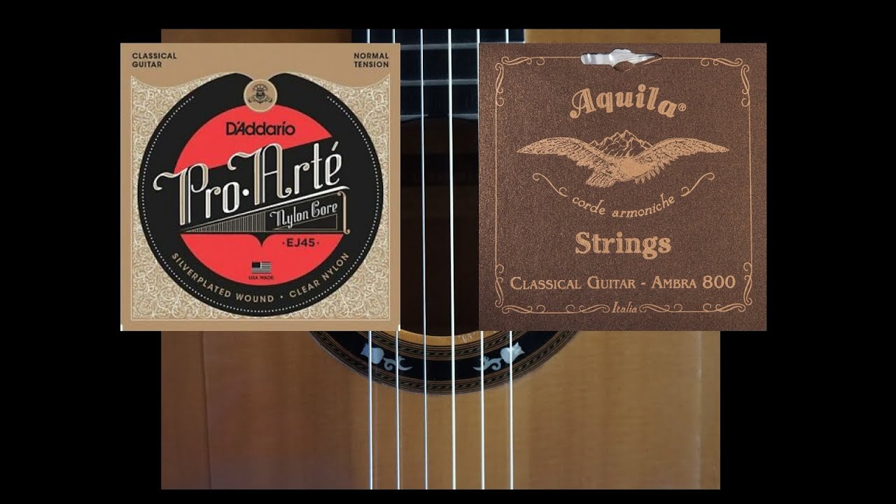 D' Addario EJ45 VS Aquila Ambra 800