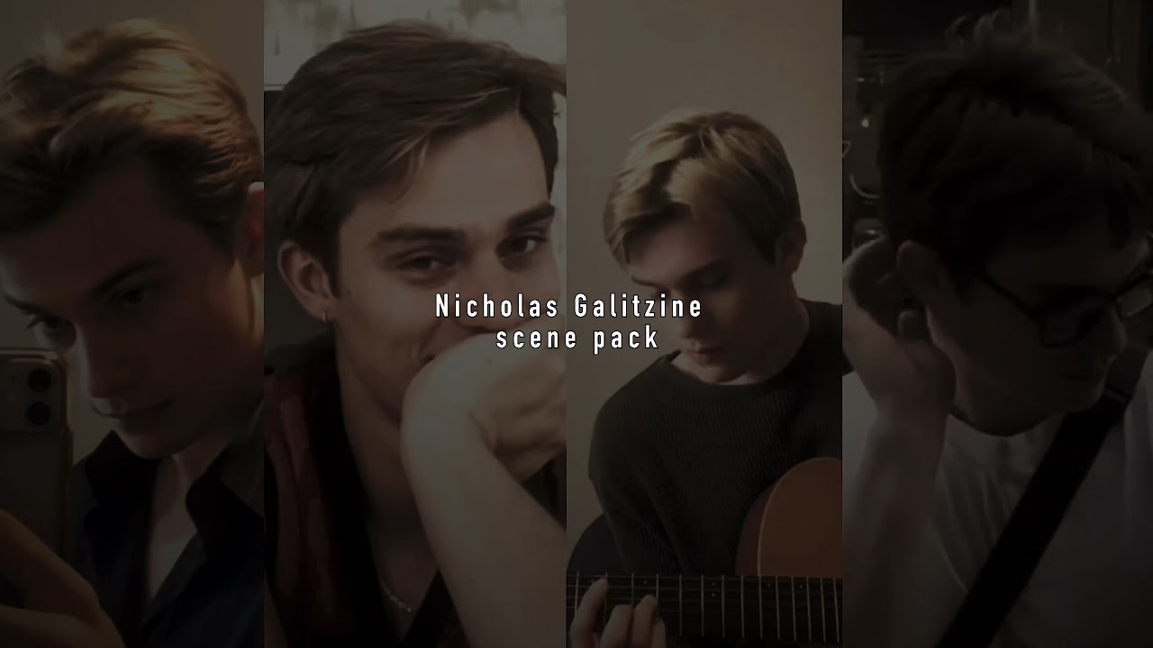 Random Nicholas Galitzine scene pack [1080p]