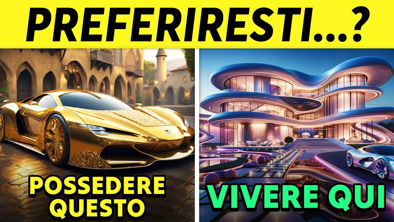 Preferiresti...? Edizione Vita di Lusso 💎💸💰