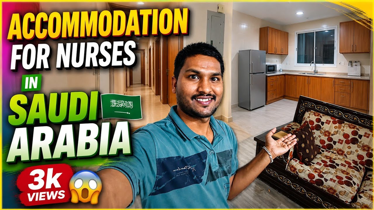 NURSES ACCOMMODATION IN SAUDI ARABIA 🇸🇦//HOME TOUR//NURSING JOBS IN ABROAD//KSA//GULF COUNTRIES JOBS