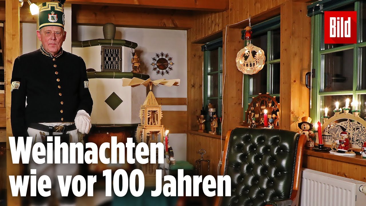 Michael (67) feiert Weihnachten mit alten Bräuchen wie vor 100 Jahren