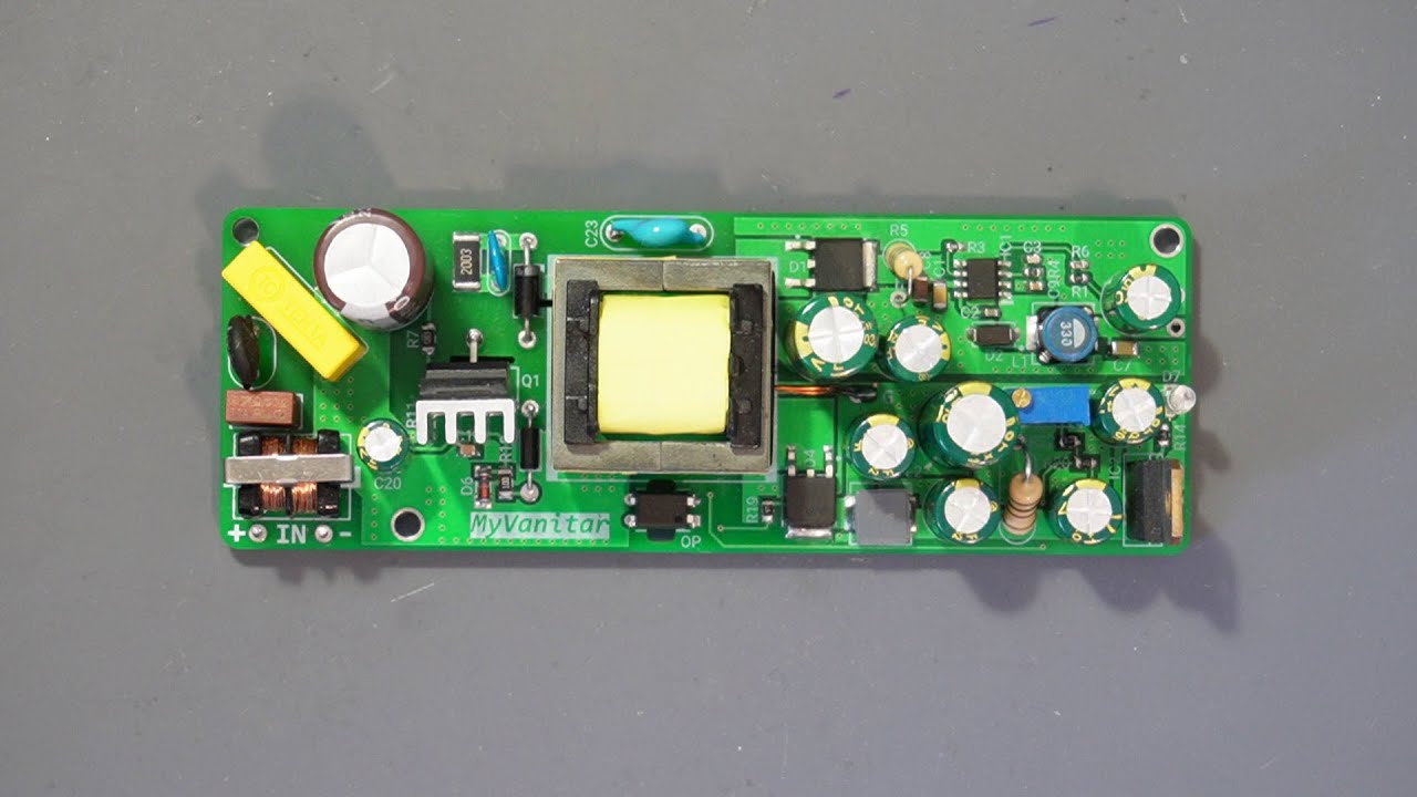 Wide Input Isolated Flyback DC to DC Converter - Part 1