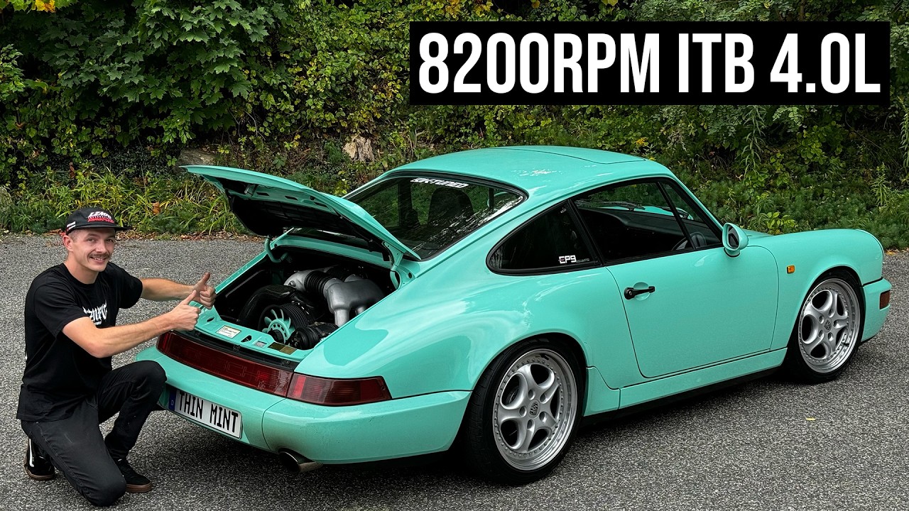 My Mint 964's 4.0 Engine is Complete - First Drive and it's INSANE!