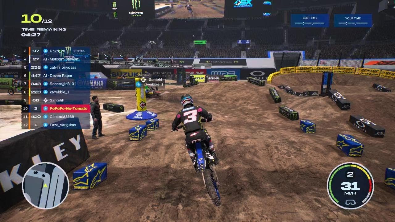 Monster Energy Supercross - The Official Videogame 6 Amazing Come Back. | First Place Finish!