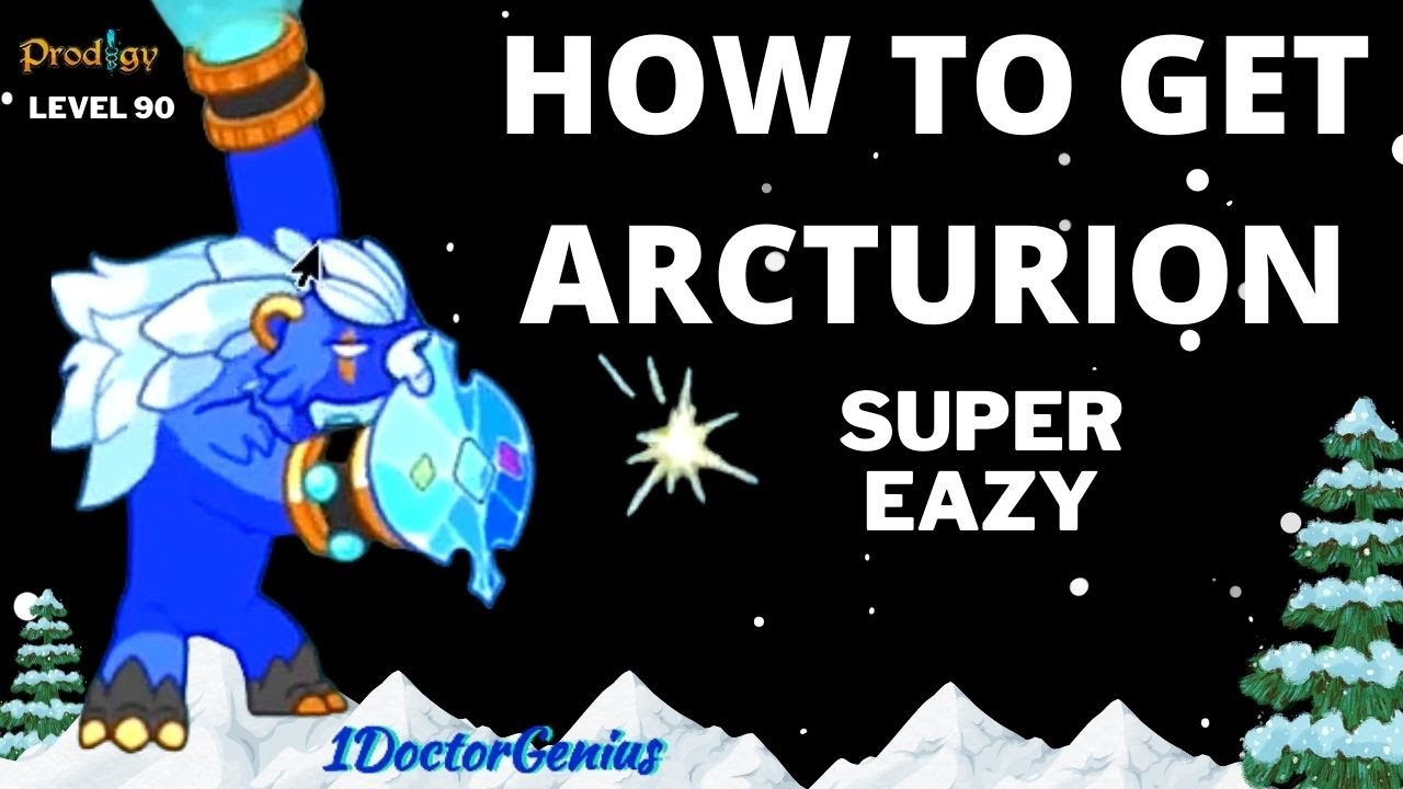 PRODIGY Level 90 MYTHICAL EPIC - "ARCTURION SUPER EASILY" How to get ARCTURION: STEPS TO CATCH EPICS