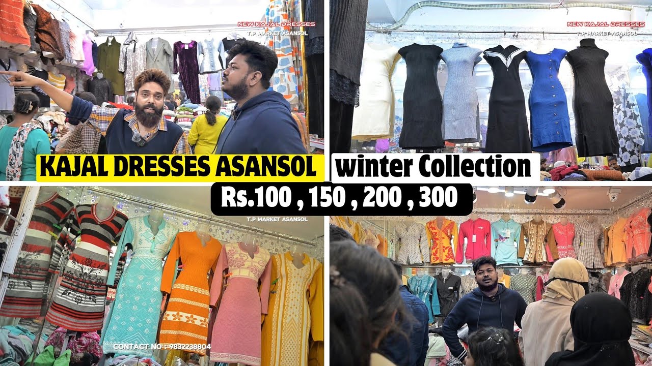  Whole Sale Winter Collection Sarojini Market of Asansol Kajal Dresses TP Market