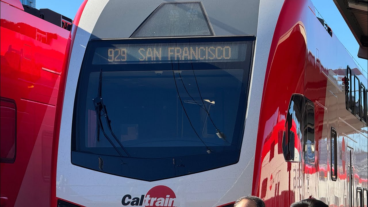Caltrain Dr. Martin Luther King Jr. Express Train Full Ride