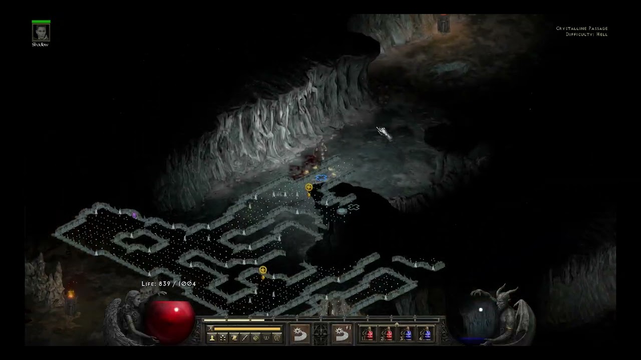 d2r lawn mower assassin hell frozen river