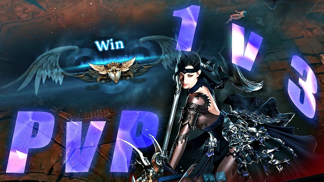 Lost ark pvp 1v3 full gameplay with glaivier 😈