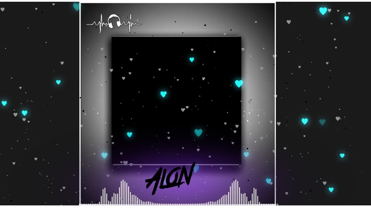 Alone Avee player template black screen | Avee player template green screen
