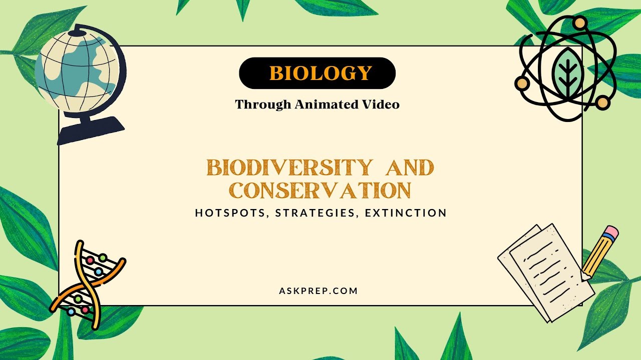 Biodiversity & Conservation | Hotspots, Strategies, Extinction | Class 12 Biology | NEET 2025