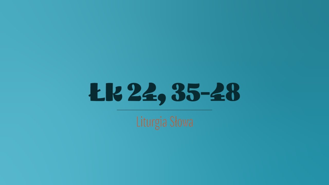 #Ewangelia | 9 kwietnia 2026