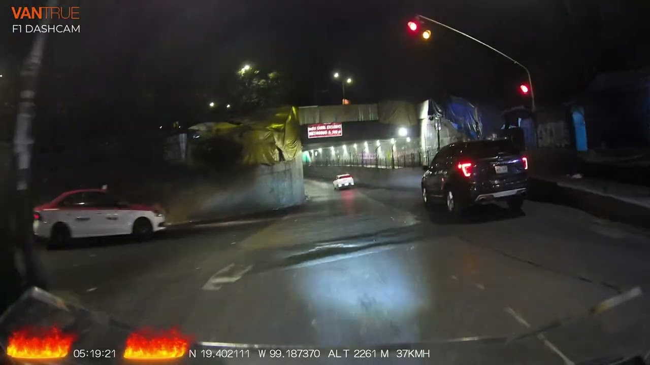 Vantrue F1 de CDMX a Chalma (Ver) en moto Xmax - solo camara delantera