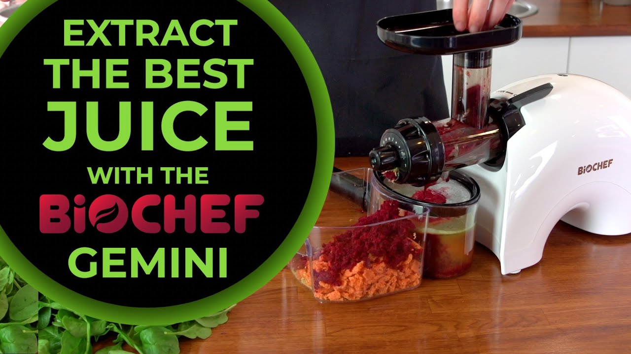 BioChef Gemini Twin Gear Cold Press Juicer