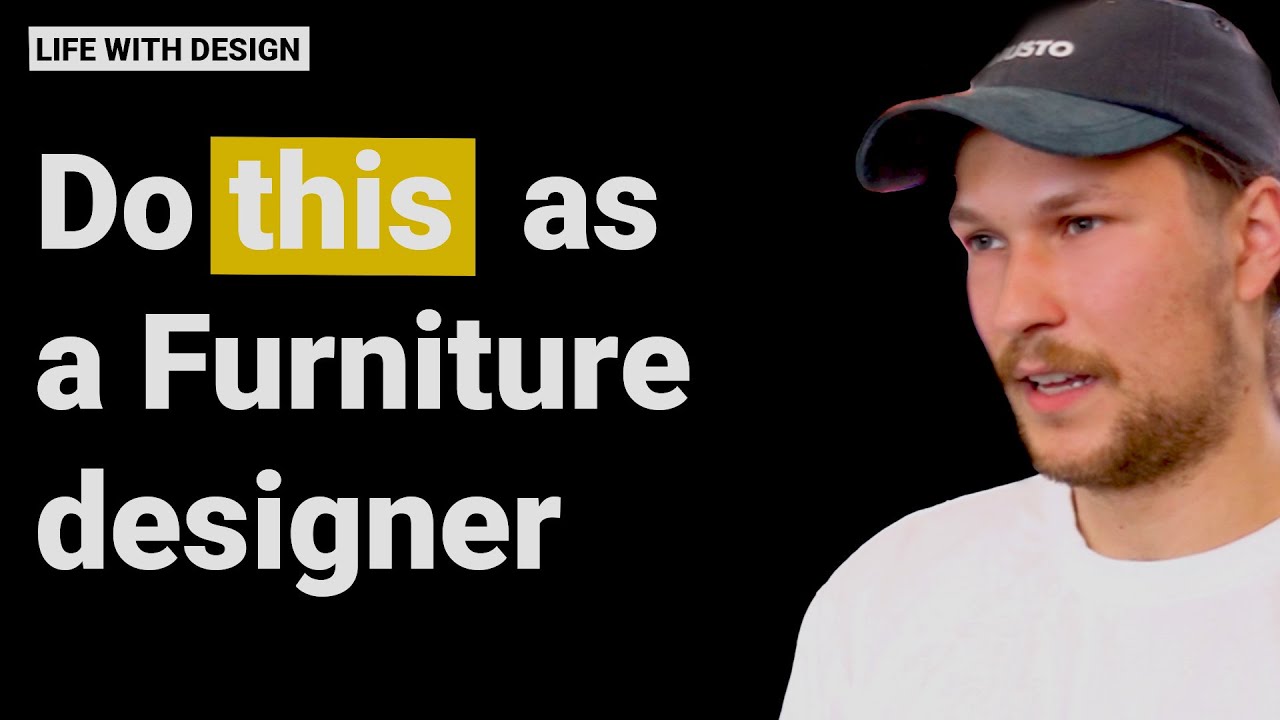 Furniture Designer: What Uni doesn't tell you, Internships, Process - Fynn Stolt I E02