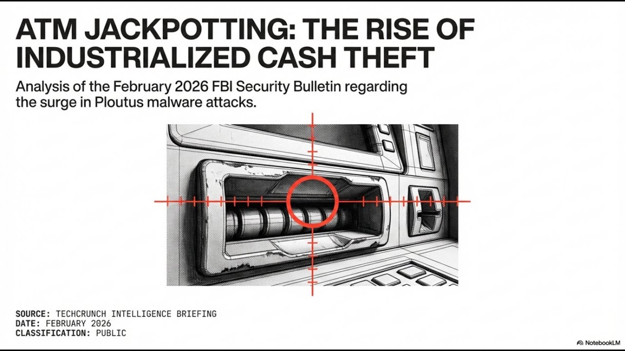(Podcast) ATM Jackpotting and the Multi Million Dollar Malware Threat
