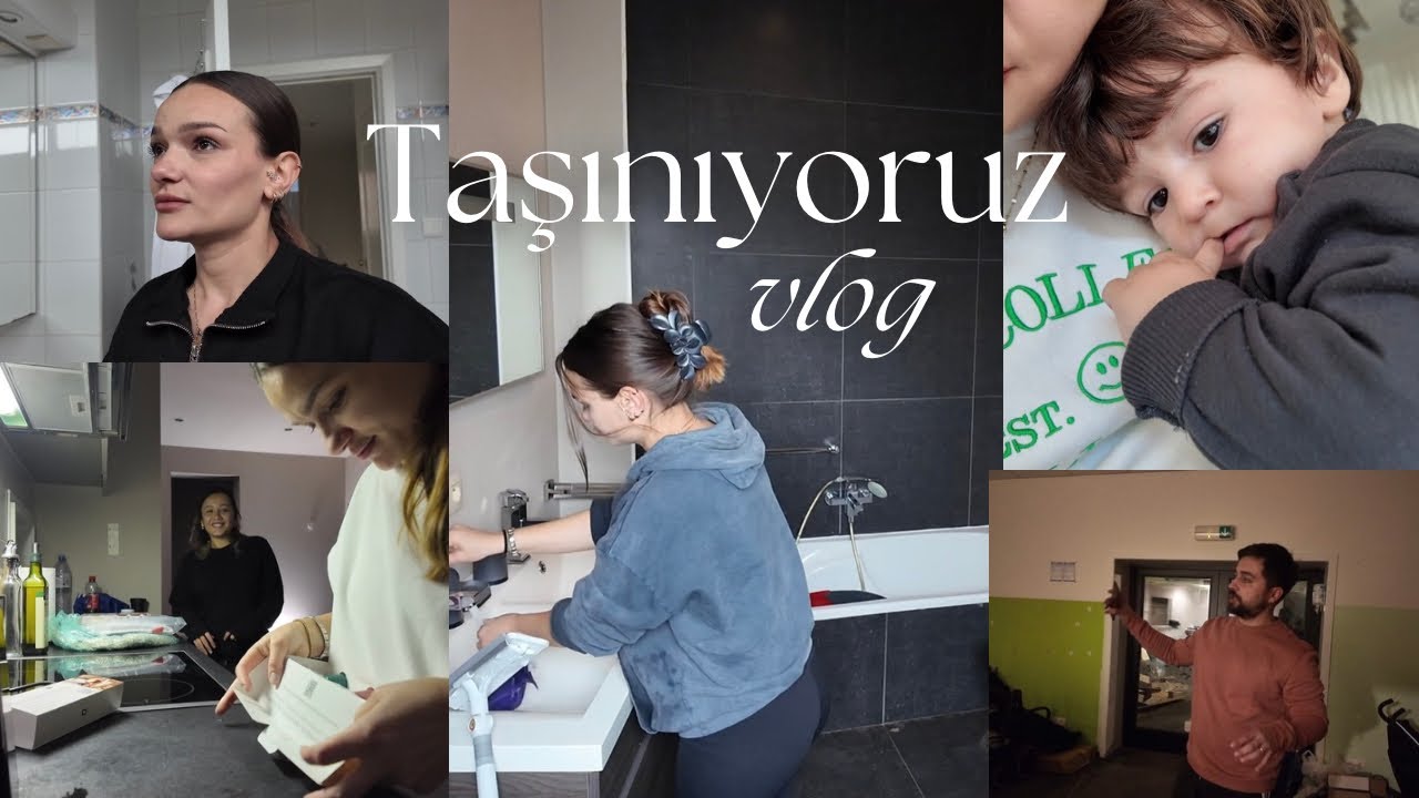 Eski evimize duygusal veda 🥲 Eşyaları taşıdık, oğluma kavuştum , Banyo temizliği vlog 