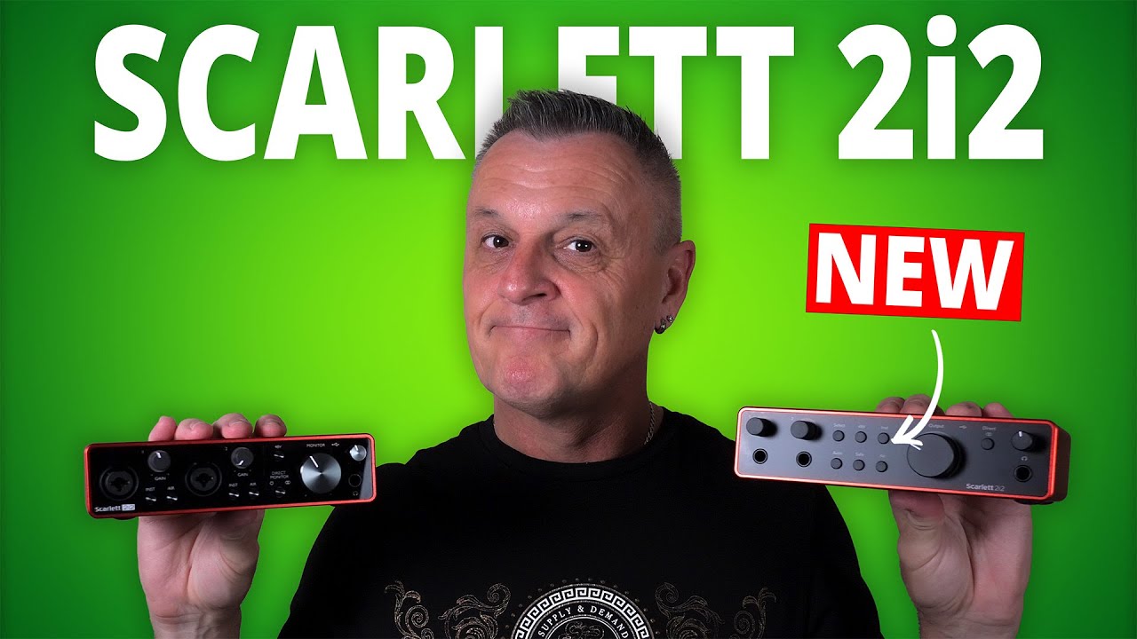 Focusrite Scarlett 2i2 4-го поколения против 3-го поколения (что нового)