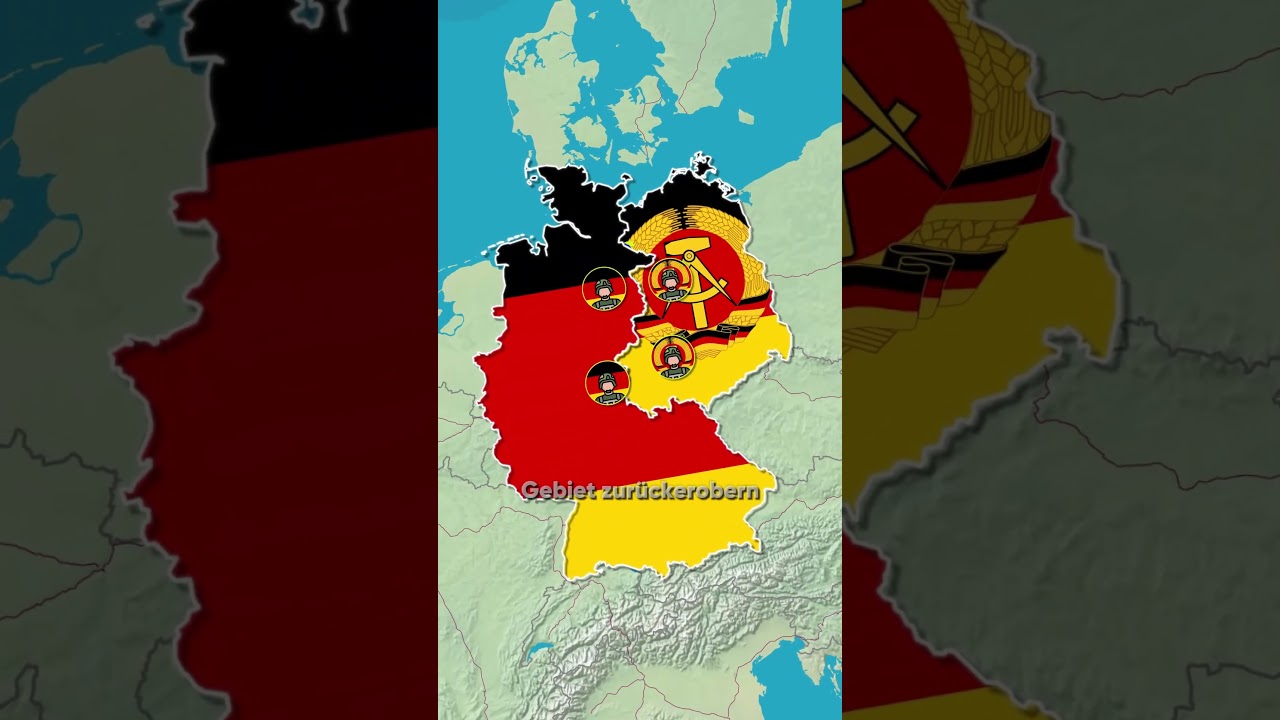 Was w&uuml;rde passieren, wenn Ostdeutschland und Westdeutschland Krieg gegeneinander f&uuml;hren w&uuml;rden?