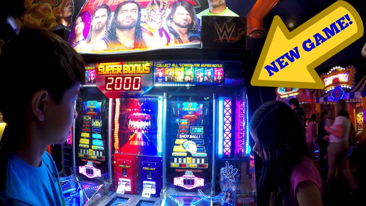 WWE Superstar Rumble Arcade Wrestling Game - Dave & Buster's