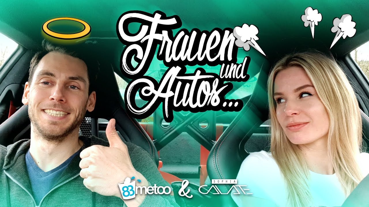 83metoo mit Sophia Calate im Porsche GT3 auf der Autobahn | Frauen und Autofahren