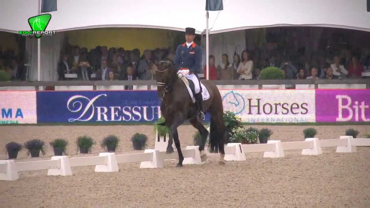 #1 Hans Peter Minderhoud - Glock's Ziesto Intermedaire kur op muziek CHIO Rotterdam