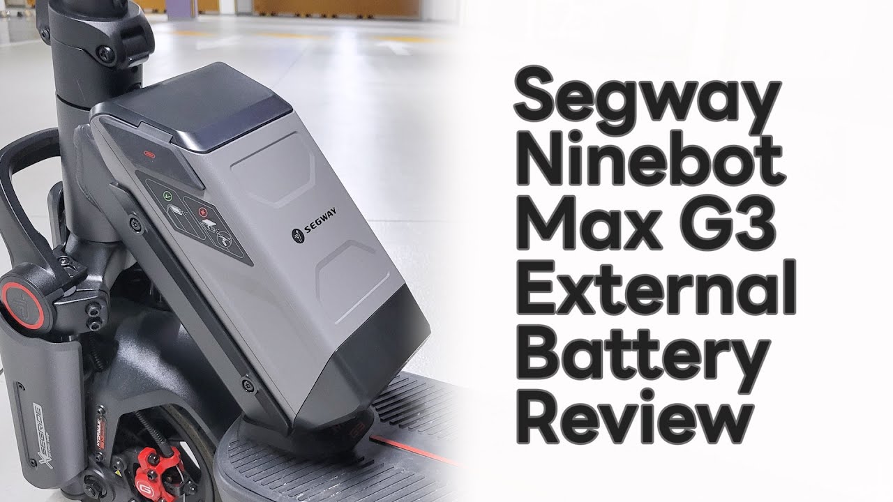나인봇 맥스 g3 보조배터리 리뷰 / Segway ninebot max g3 external battery review