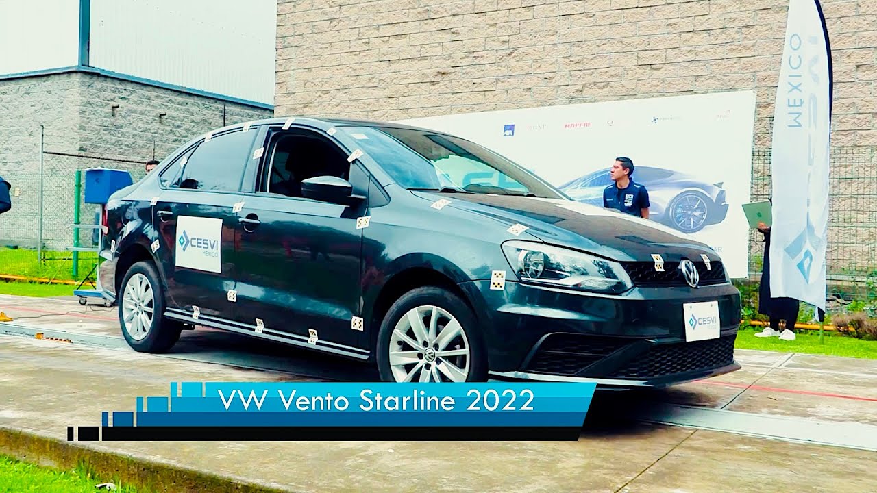 Low-Speed CrashTest 2022 Volkswagen Vento Starline