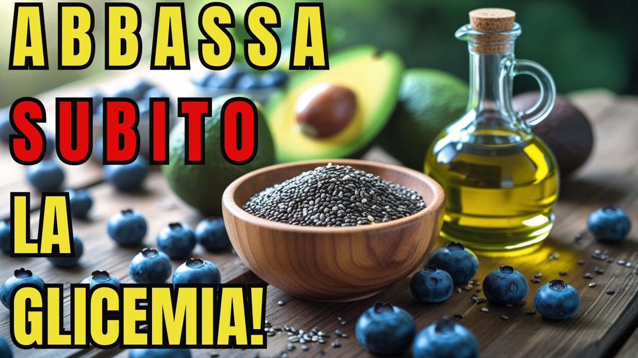 10 SOLUZIONI NATURALI IMMEDIATISSIME PER ABBASSARE LA GLICEMIA!