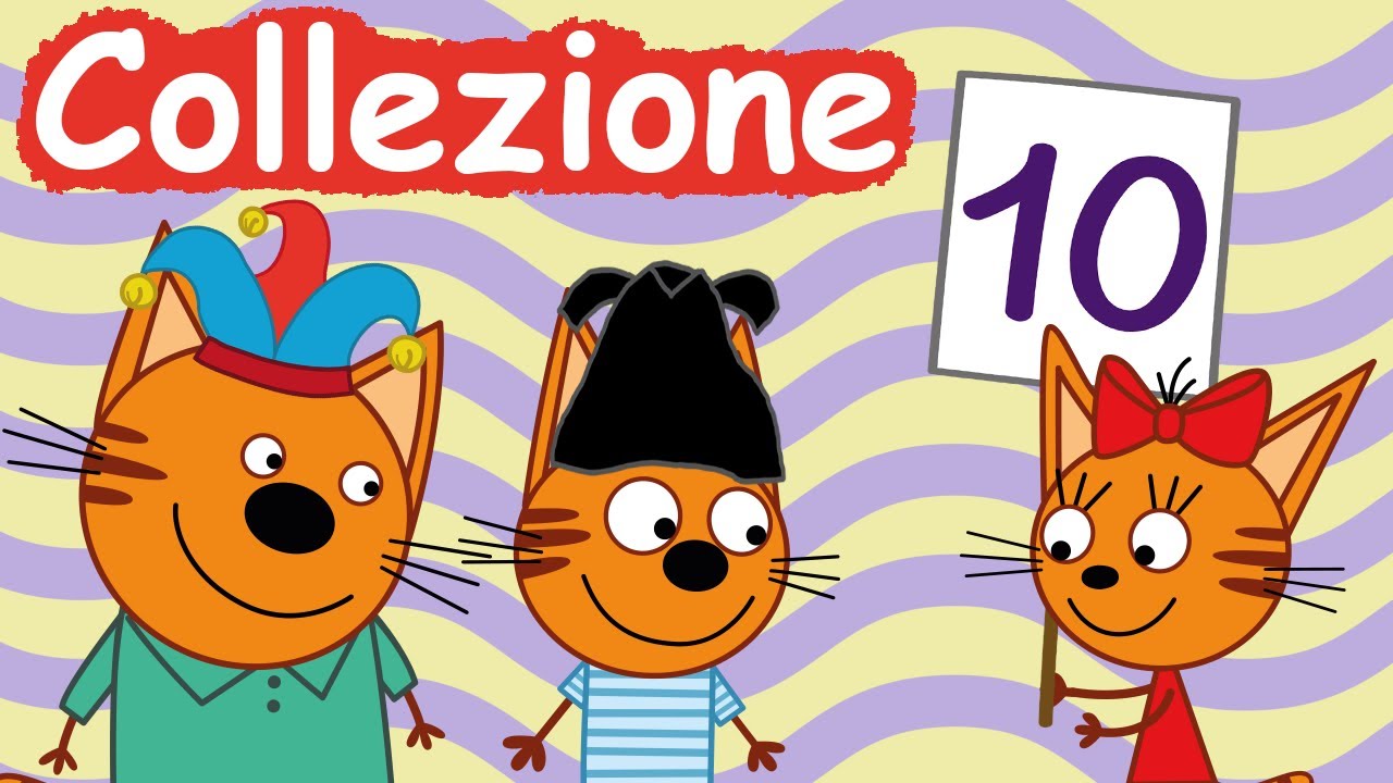 Dolci Gattini, Collezione di cartoni animati per bambini 🤩