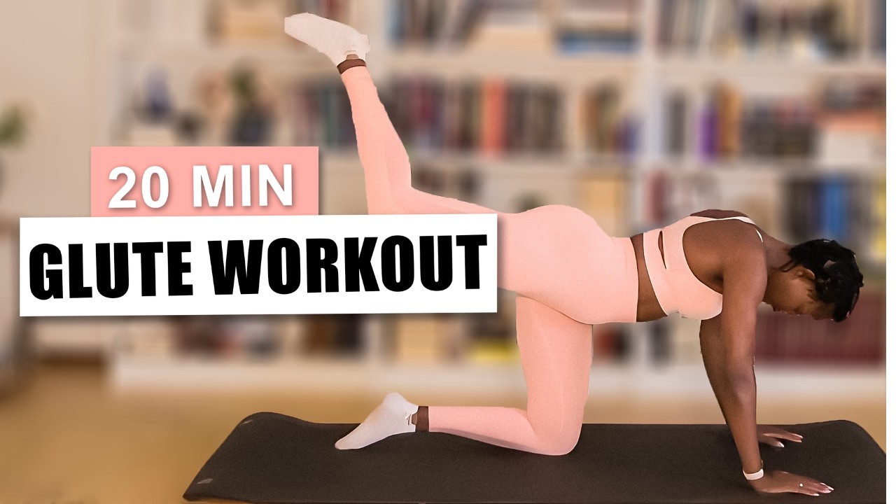 20 MIN Glute Workout | No Equipment | No Repeat | Lift & Sculpt at Home