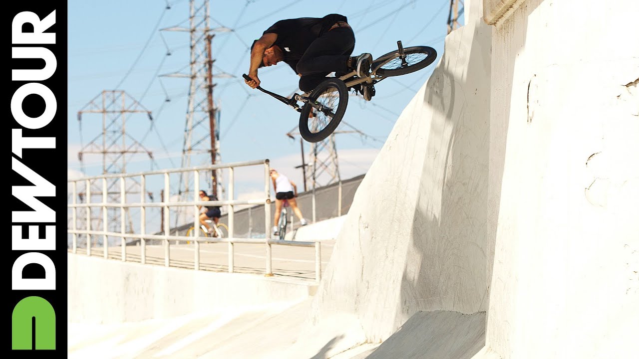 Dakota Roche Riding BMX in Orange County, Talking Dew Tour Streetstyle After Injury, Alli Sports