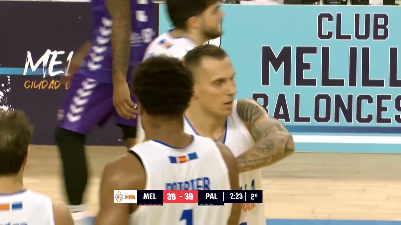 Baloncesto. Primera FEB 2025-26. Resumen J. 5. Melilla Ciudad del Deporte vs Súper Agropal Palencia